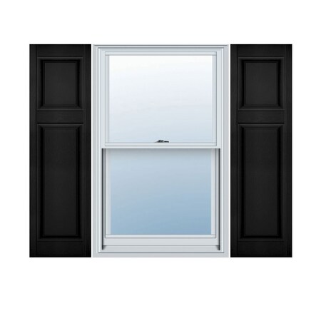 Ekena Millwork Standard Size Cottage Style Double Panel Shutters, 26714002, PR 00026714002